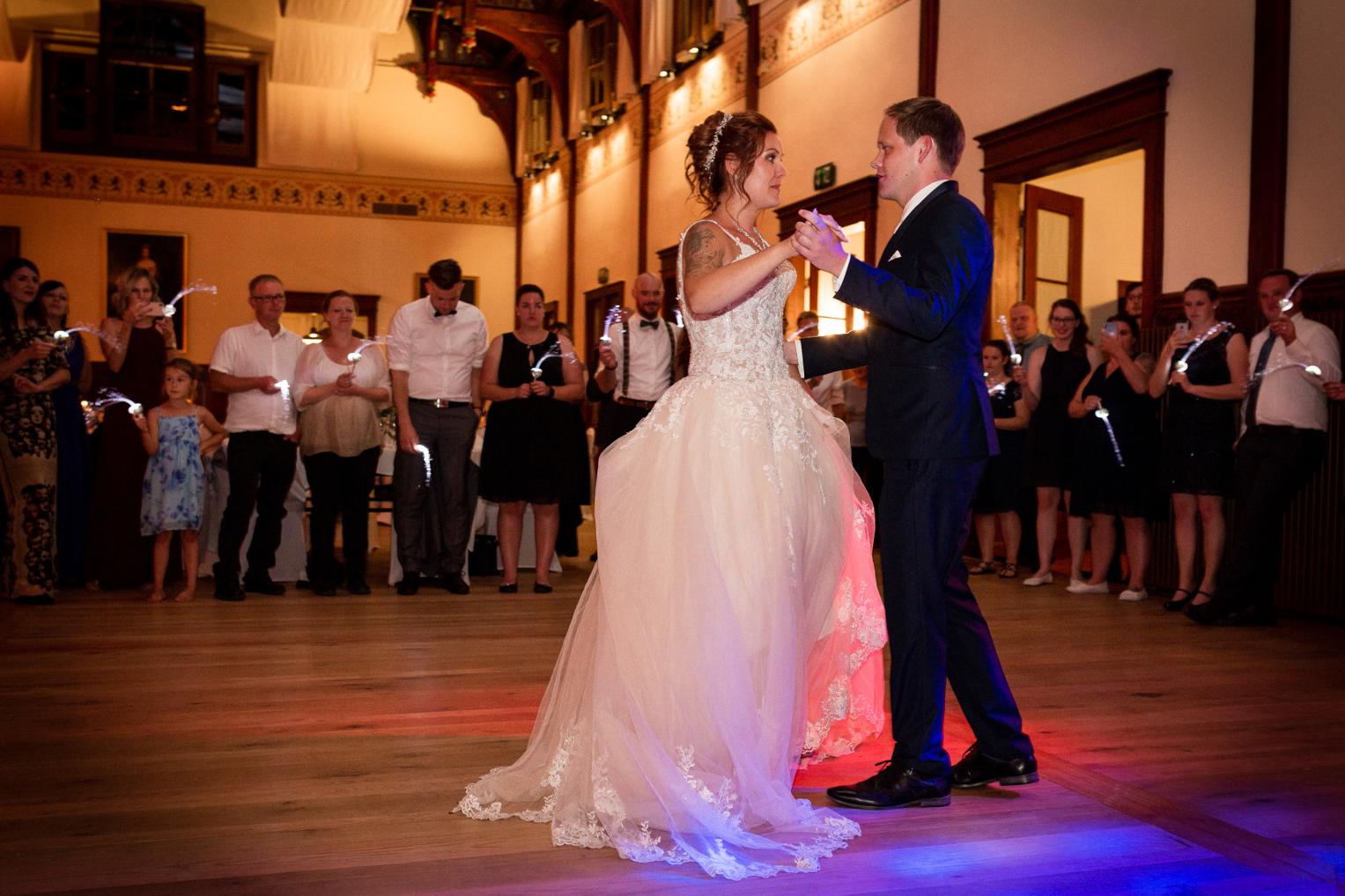 Tanzabend bei der Hochzeit im Württemberg Palais auf dem Albgut Münsingen